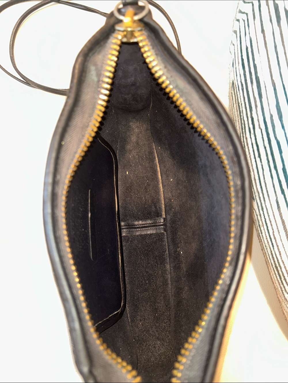 Coach VINTAGE NY Basic Bag Black Leather Clutch - Picture 11 of 17